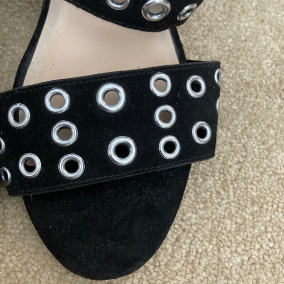 Fergalicious women's size 9 1/2 grommeted sandals. - Picture 2 of 10